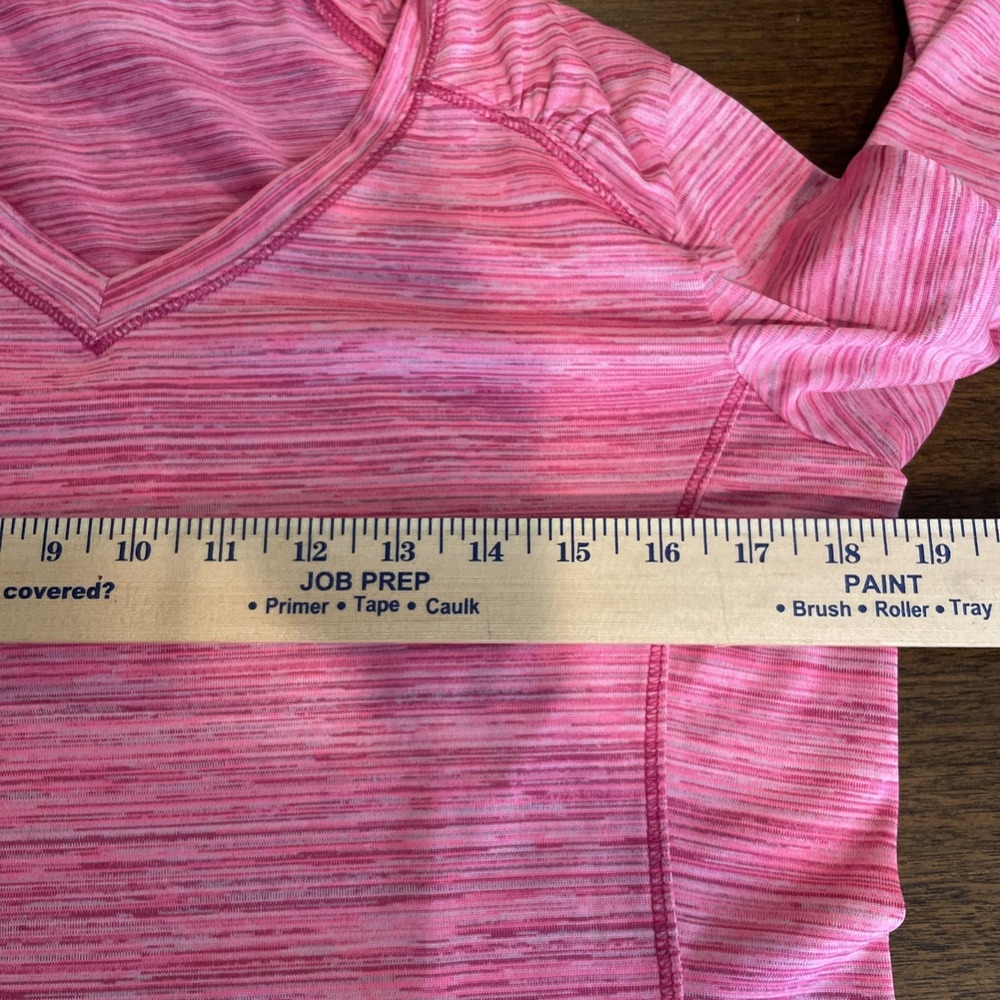 RBX Woman's Long Sleeve Athletic Shirt Size L Pink Running Workout Training Gear - Picture 10 of 10